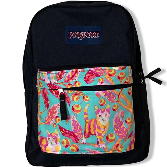 Cats Trippy Sky Blue