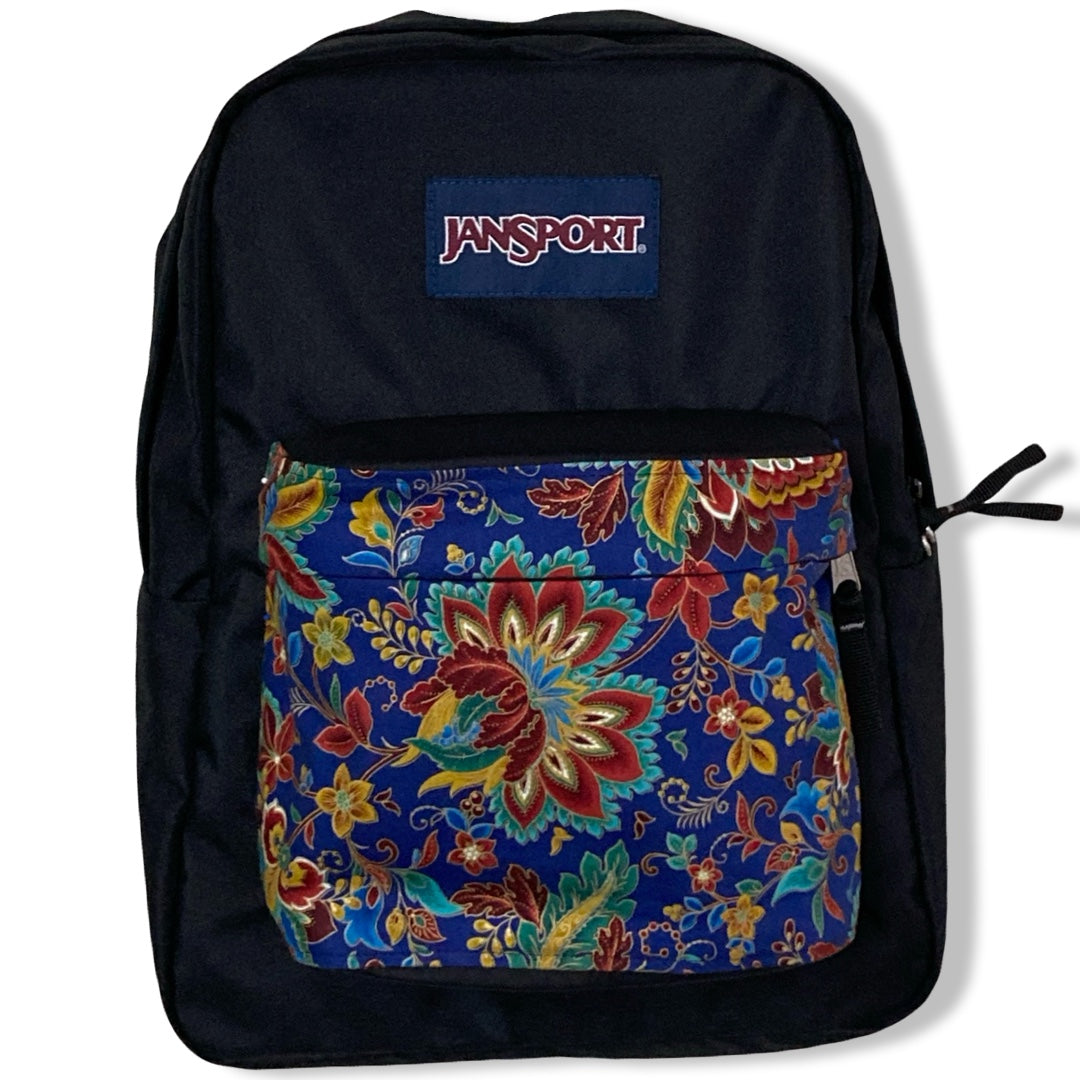 Exotic Floral Royal Blue