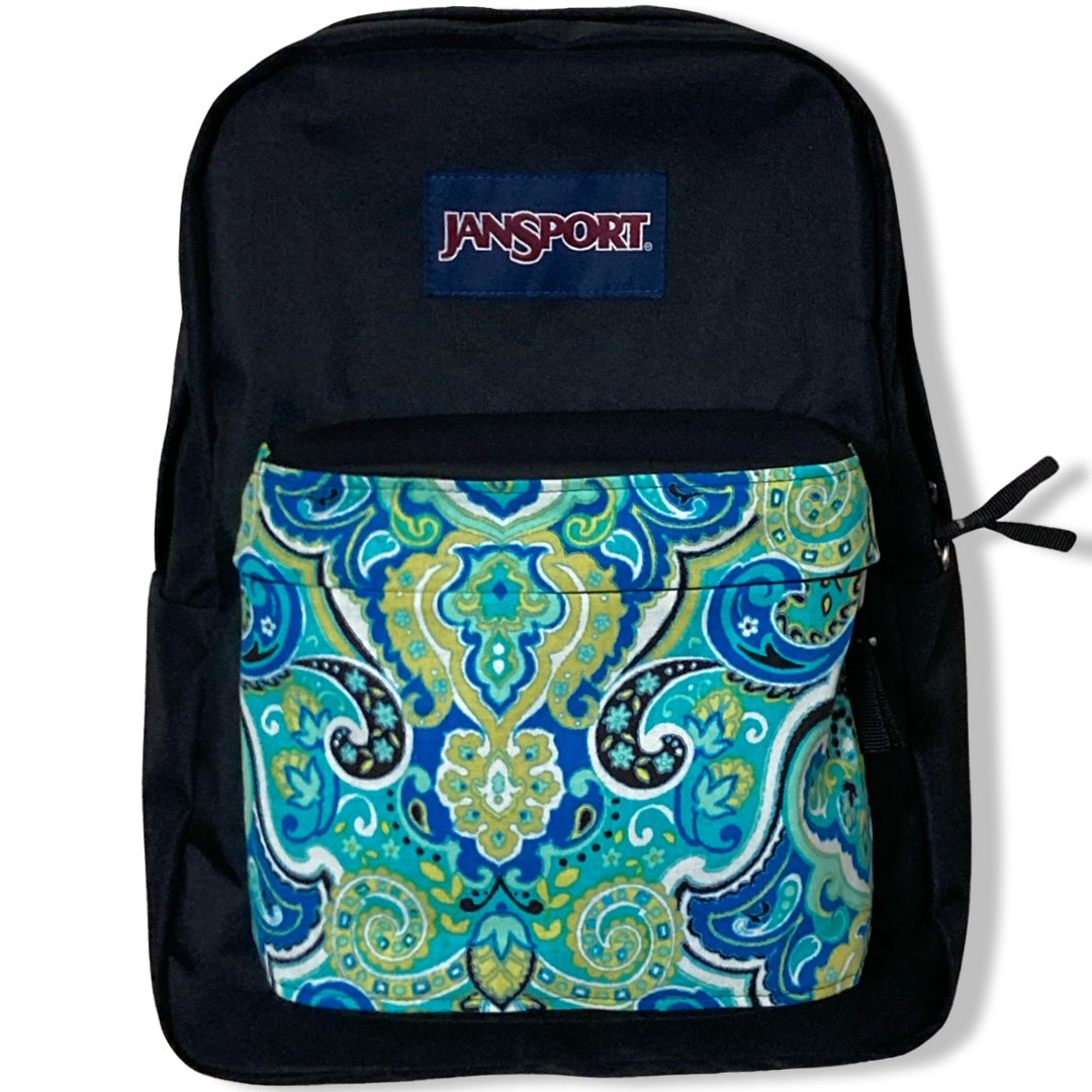 Blue And Green Paisley