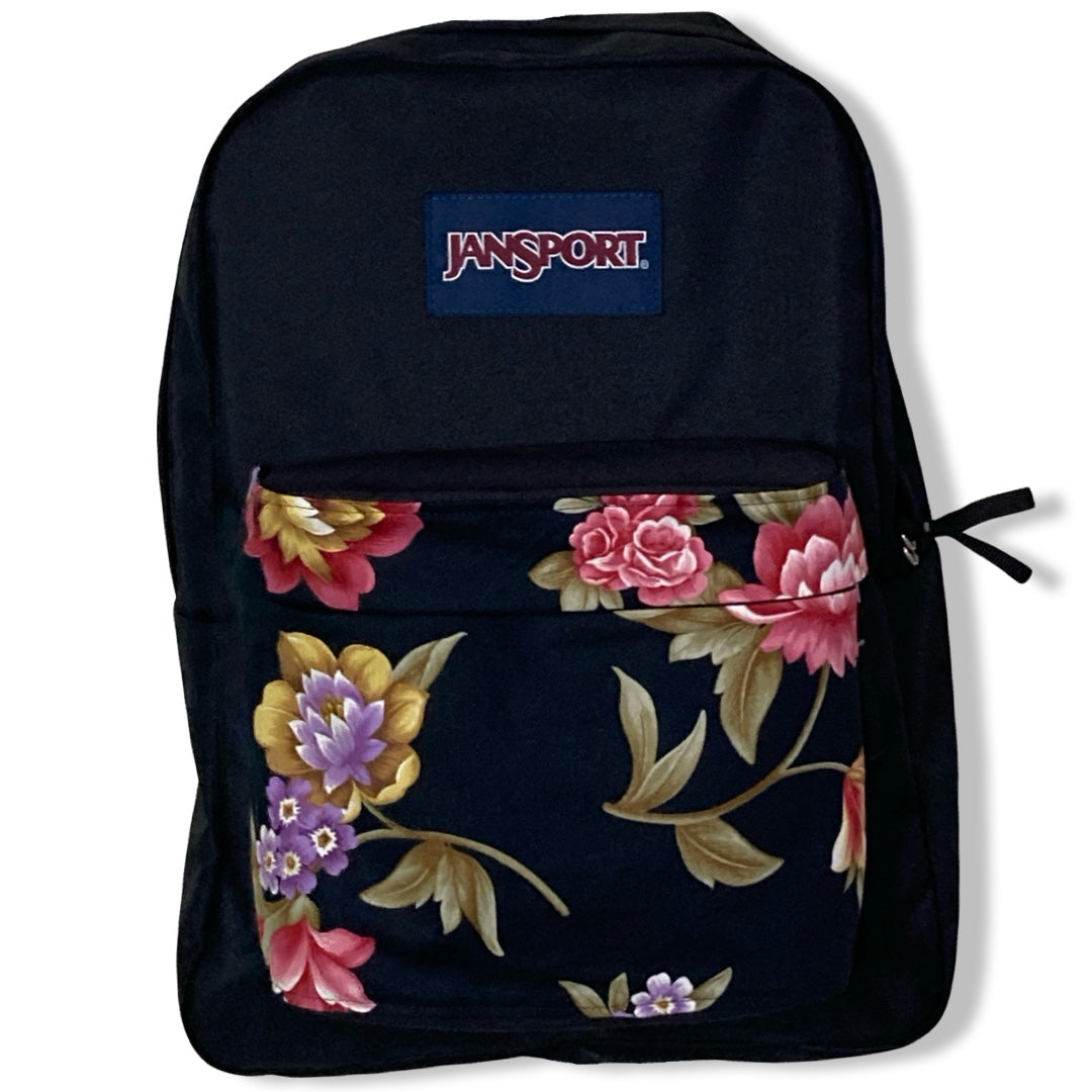 Large Flowers On Black