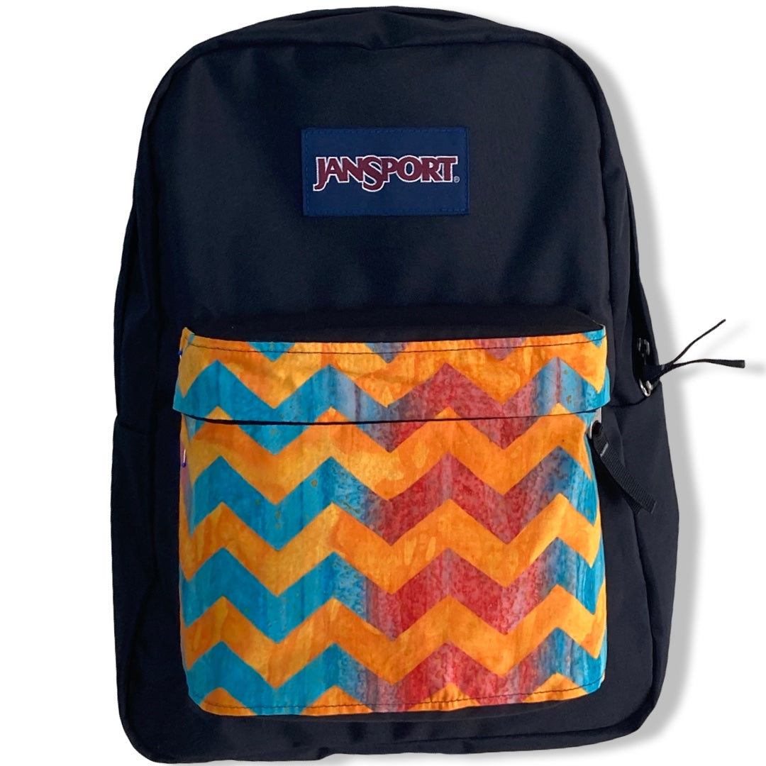 Lightning Orange Batik