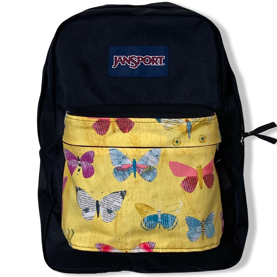 Newspaper Butterfly Mustard