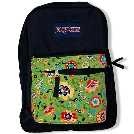 Red Yellow Blue Flowers On Green