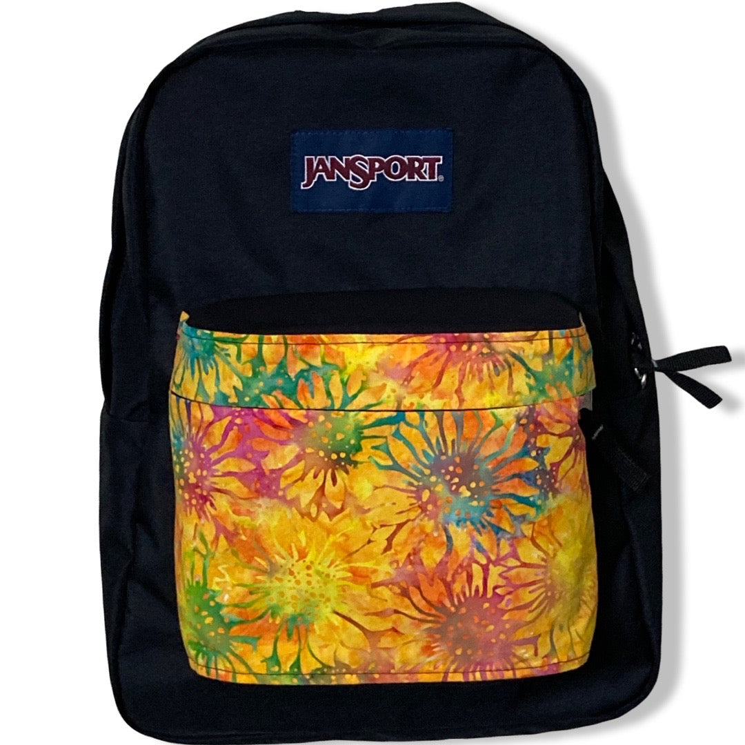 Rainbow Sunflowers Batik