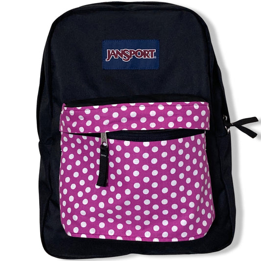 White Polka Dot On Pink