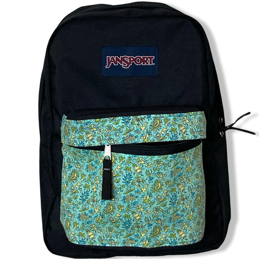 Yellow Flower Paisley On Green