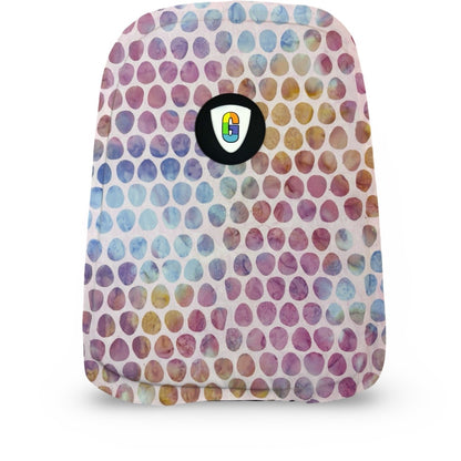 Rainbow Eggs On Pink Batik