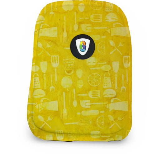 Yellow Food Utensil Batik