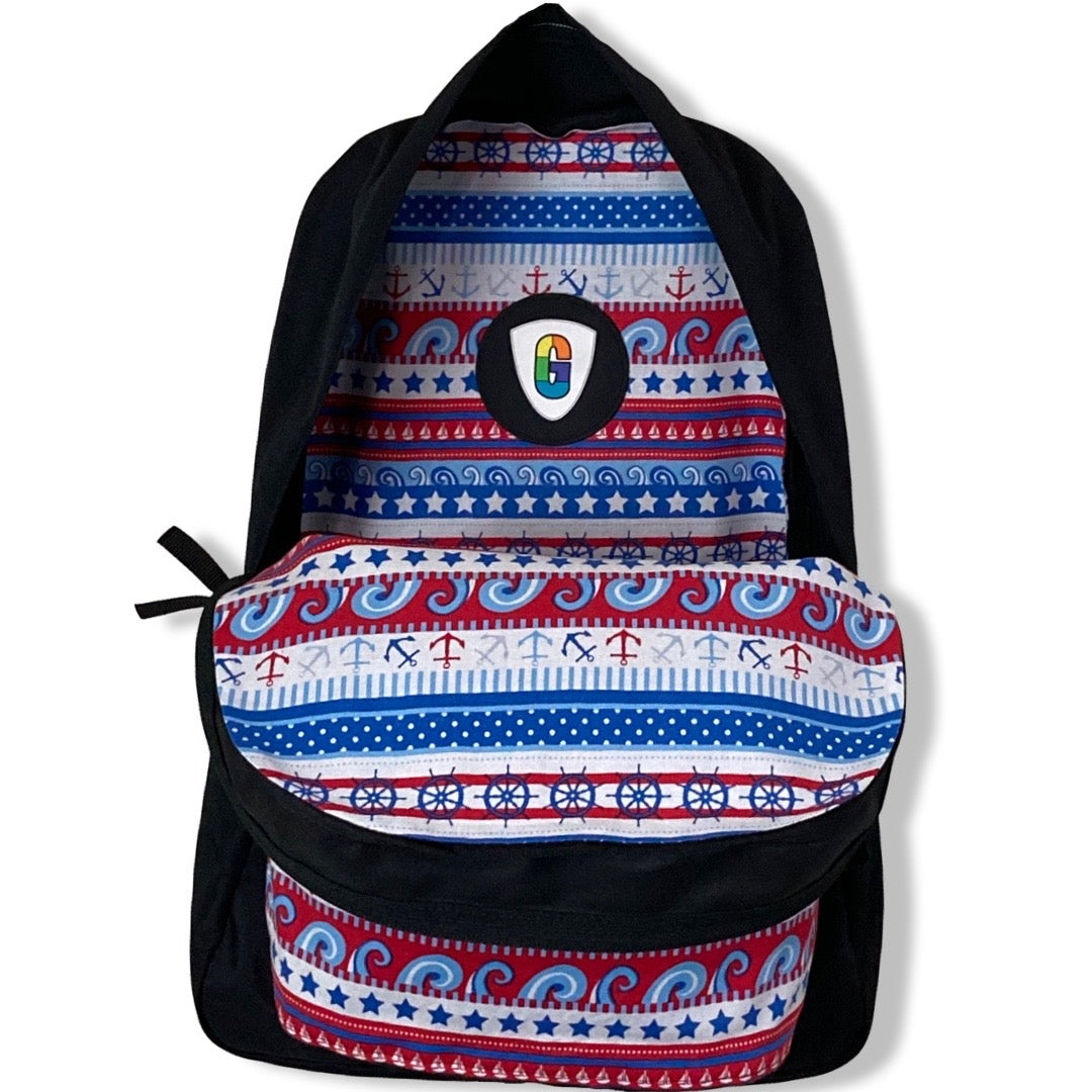 Anchors and Helm Stripe