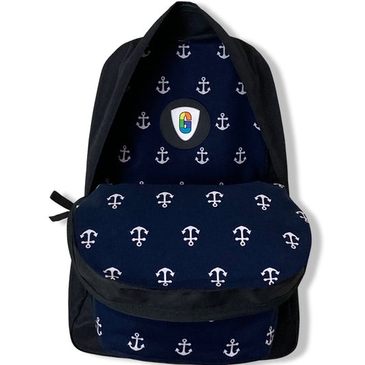 Anchors Navy Blue