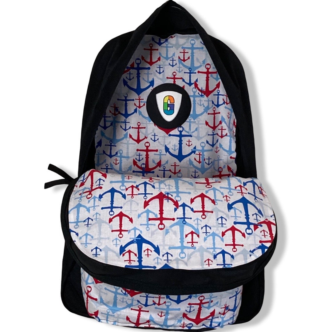 Anchors Red and Blue