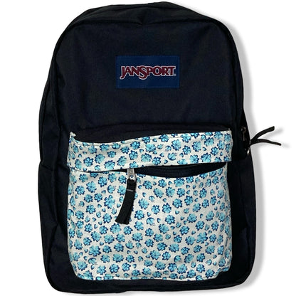 Blue Flowers On White