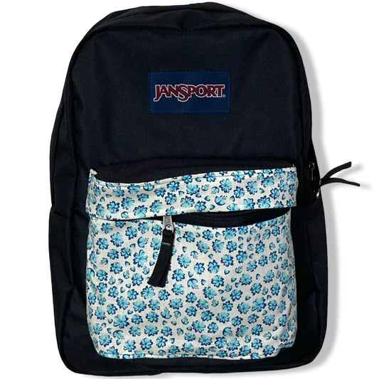 Blue Flowers On White