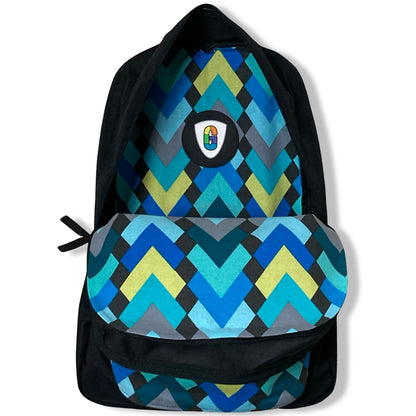 Arrows Blue Yellow Grey