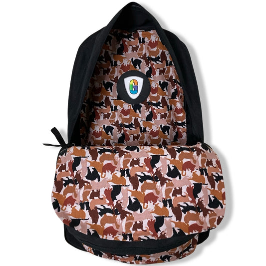 Brown And Black Cats Camo