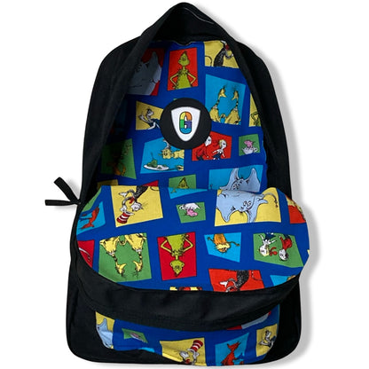 Dr. Seuss Characters On Blue