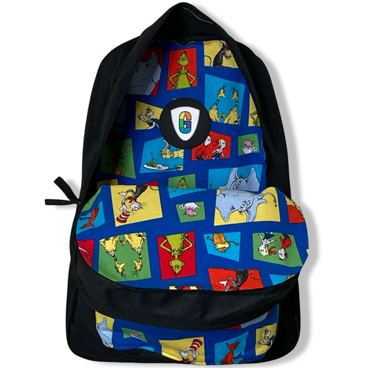 Dr. Seuss Characters On Blue