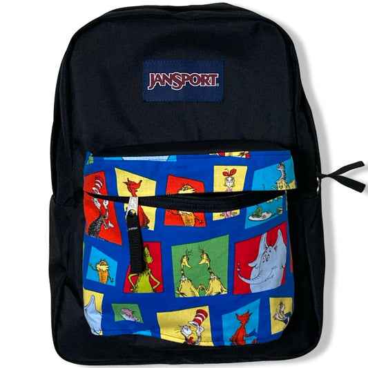 Dr. Seuss Characters On Blue