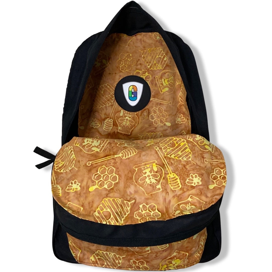 Bee Honeycomb & Honey Batik