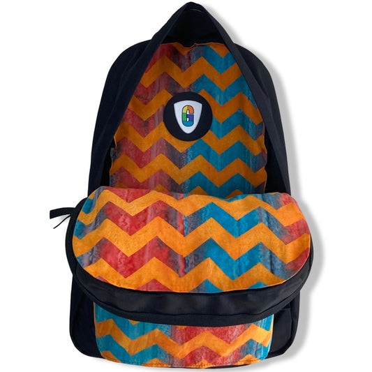 Lightning Orange Batik