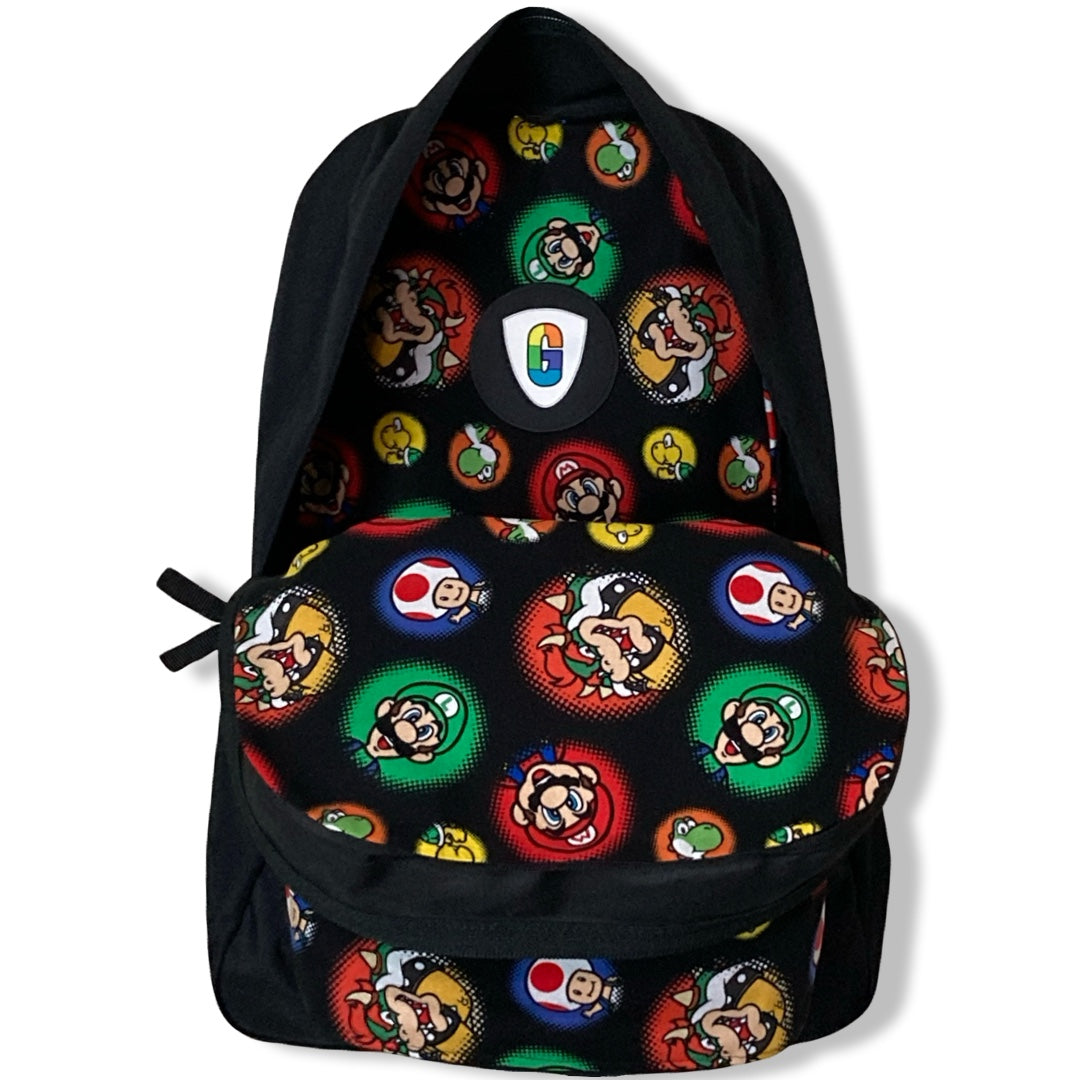 Nintendo Characters On Black