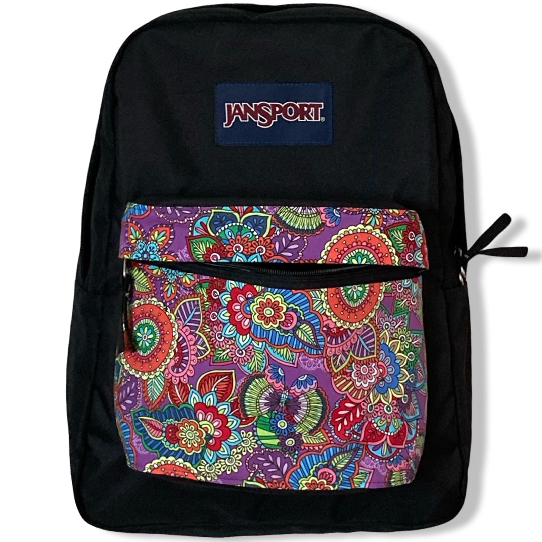 Paisley Floral On Purple