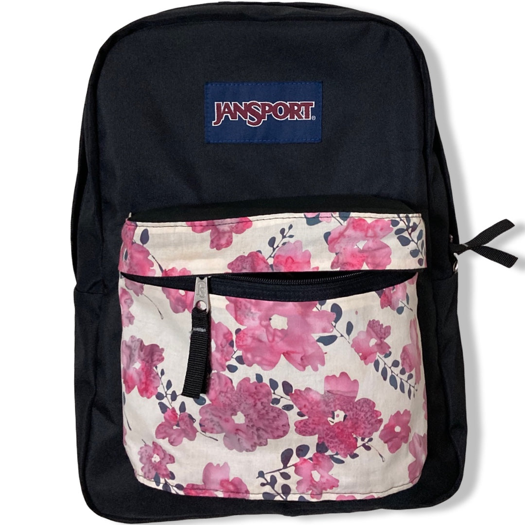 Pink Flowers On White Batik