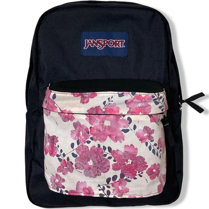 Pink Flowers On White Batik