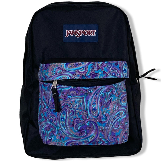 Purple And Blue Paisley