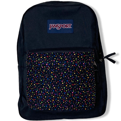 Rainbow Dots On Black