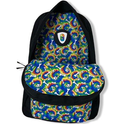 Rainbow Dog Bones And Paws