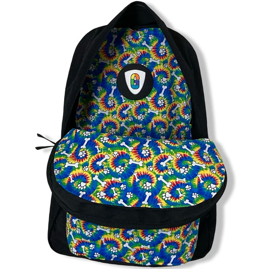 Rainbow Dog Bones And Paws