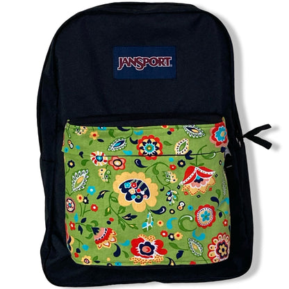 Red Yellow Blue Flowers On Green