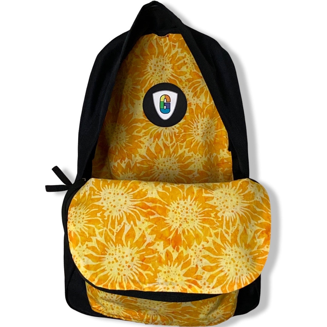 Yellow Sunflowers Batik