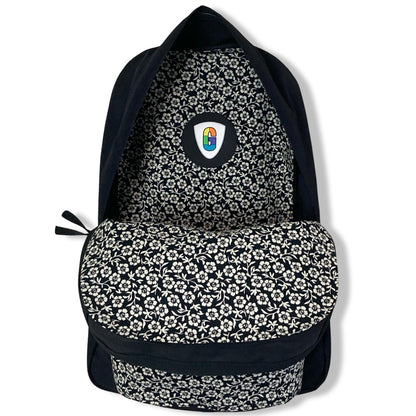 White Roses On Black