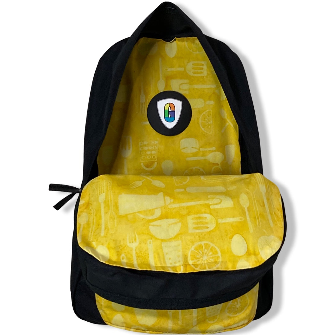 Yellow Food Utensil Batik